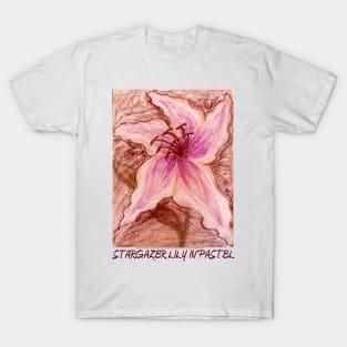 Stargazer Lily in Pastel shirt T-Shirt